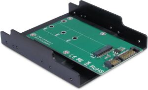 Inter-Tech Trägerrahmen KT001B PCI 3,5" SATA -> M.2 SATA retail