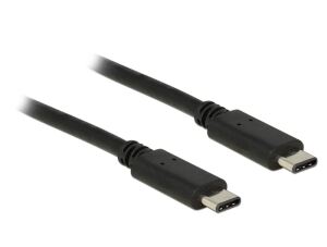 DeLOCK 0.5m USB 2.0 USB Kabel 0,5 m USB C 0,48 Gbit/s Schwarz