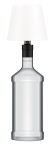 AddLiving Bottle Light Tischleuchte SMD LED Weiß