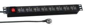 EFB Elektronik EK631USB.1 Verlängerungskabel 3 m Drinnen Schwarz