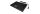 KeySonic ACK-540U+ (US) Mini-Tastatur, SoftSkin, Smart-Touchpad, USB, schwarz