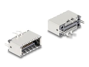 DELOCK USB Typ-E Key A 20 Pin Bu vertikal zur SMT Lötmontage