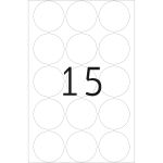 HERMA Verschlussetiketten Ø 32 mm rund transparent...