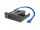 DELOCK 5.25 Metall Einbaurahmen für Slim Bay,USB 5 Gbps Hub