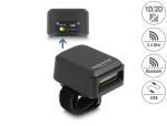 DELOCK Ringbarcode Scanner 1Dund 2Dmit 2,4GHz oder Bluetooth