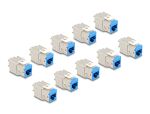 DeLOCK Keystone Modul RJ45 Buchse zu LSA Cat.6A...