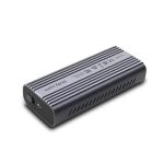 Lindy 43394 Speicherlaufwerksgehäuse SSD-Gehäuse Grau M.2