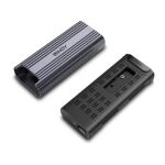 Lindy 43394 Speicherlaufwerksgehäuse SSD-Gehäuse Grau M.2