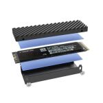 Lindy 43394 Speicherlaufwerksgehäuse SSD-Gehäuse Grau M.2