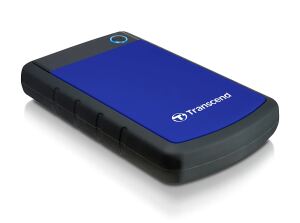 Transcend 2TB StoreJet 25H3 Externe Festplatte 2.5" Micro-USB B 3.2 Gen 1 (3.1 Gen 1) Schwarz, Blau
