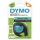 DYMO Original LetraTag Etikettenband | schwarz auf grün | 12 mm x 4 m | selbstklebendes Kunststoffetiketten | für LetraTag-Beschriftungsgerät