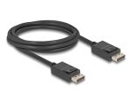 DeLOCK DisplayPort Kabel 8K 60 Hz 40 Gbps 2 m
