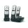 Gigaset A690A Trio Analoges/DECT-Telefon Anrufer-Identifikation Schwarz