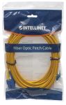 Intellinet Glasfaser LWL-Anschlusskabel, Duplex, Singlemode, LC/SC, 9/125 µm, OS2, 3 m, gelb