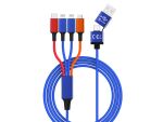 smrter Hydra ELITE 6in1 Nylon-Ladekabel Typ Lightning,...