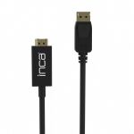 Inca IDPH-18T Videokabel-Adapter 1,8 m DisplayPort HDMI Typ A (Standard) Schwarz