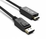 Inca IDPH-18T Videokabel-Adapter 1,8 m DisplayPort HDMI Typ A (Standard) Schwarz