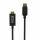 Inca IDPH-18T Videokabel-Adapter 1,8 m DisplayPort HDMI Typ A (Standard) Schwarz