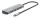 Manhattan 190459 laptop-dockingstation & portreplikator Kabelgebunden USB 3.2 Gen 1 (3.1 Gen 1) Type-C Grau