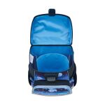 Herlitz Loop Plus Cosmic Explorer Schulranzen-Set Junge Polyester Blau, Dunkelblau