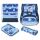 Herlitz Loop Plus Cosmic Explorer Schulranzen-Set Junge Polyester Blau, Dunkelblau