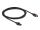 DeLOCK PoweredUSB Kabel Stecker 24 V zu 2 x 4 Pin Stecker 2 m für POS Drucker und Terminals