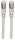Intellinet Premium Netzwerkkabel, Cat6, S/FTP, 100% Kupfer, Cat6-zertifiziert, LS0H, RJ45-Stecker/RJ45-Stecker, 5,0 m, grau