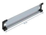 DELOCK Hutschiene 35 x 7,5 mm (25 cm) Stahl