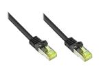 Alcasa 3m Cat7 S/FTP Netzwerkkabel Schwarz S/FTP (S-STP)
