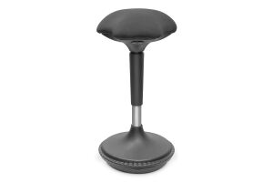 Digitus Ergonomischer Hocker / Stehhilfe, höhenverstellbar mit Gasdruckfeder