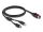DELOCK PoweredUSB Kab. 24v St > USB-B St + Hosiden 3Pin 1.0m
