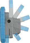 Brennenstuhl BS 8050 MH Cyan, Grau LED 82 W