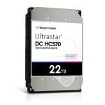 Western Digital Ultrastar DH HC570 Interne Festplatte 22 TB 7200 RPM 512 MB 3.5" SAS