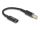 DeLOCK Adapterkabel für Notebook Ladekabel USB Type-C Buchse zu IBM 7,9 x 5,5 mm Stecker 15 cm