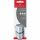 Faber-Castell 183897 Anspitzer Manueller Bleistiftspitzer Silber
