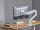 Equip 17"-49" Schwerlast-Monitor-Schreibtischhalterung, Weiß