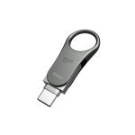 Silicon Power Mobile C80 USB-Stick 64 GB USB Type-A / USB Type-C 3.2 Gen 1 (3.1 Gen 1) Titan