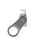 Silicon Power Mobile C80 USB-Stick 64 GB USB Type-A / USB Type-C 3.2 Gen 1 (3.1 Gen 1) Titan