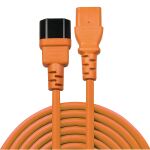 Lindy 30475 Stromkabel Orange 2 m C13-Koppler C14-Koppler