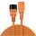 Lindy 30475 Stromkabel Orange 2 m C13-Koppler C14-Koppler