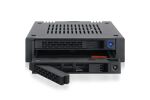 Icy Dock MB742SP-B Hard Drive Backplane Schwarz