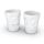 FIFTYEIGHT 350ml Becher - Witzig Lecker weiß