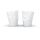 FIFTYEIGHT 350ml Becher - Witzig Lecker weiß