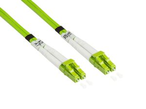 Alcasa LW-805LC5 InfiniBand/Glasfaserkabel 5 m LC Grün