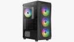 Aerocool Falcon ARGB Midi Tower Schwarz