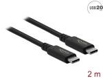 DeLOCK USB4 20 Gbps Kabel 2 m