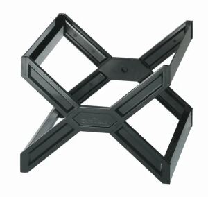 Durable 2611 Prospektständer 1 Regale Schwarz