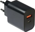 Inter-Tech PD-2120 Smartphone Schwarz AC Schnellladung Drinnen