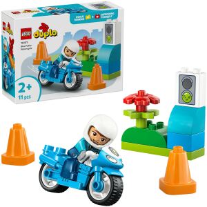 Lego DUPLO Blaues Polizeimotorrad--10471