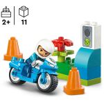 Lego DUPLO Blaues Polizeimotorrad--10471